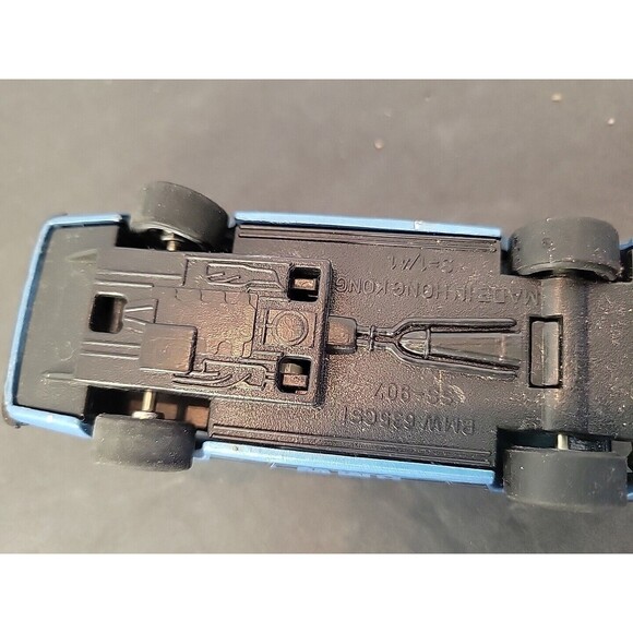 BMW 635CSi SS-907 Sunnyside Racers Vintage 1/41 Diecast Car Works With O Scale - Picture 8 of 10